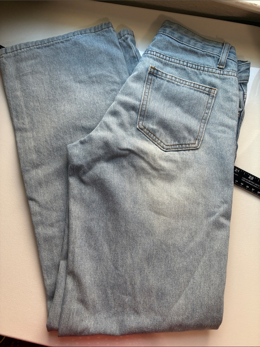 Light Blue Teens Denin Jeans - Classic Straight Fit